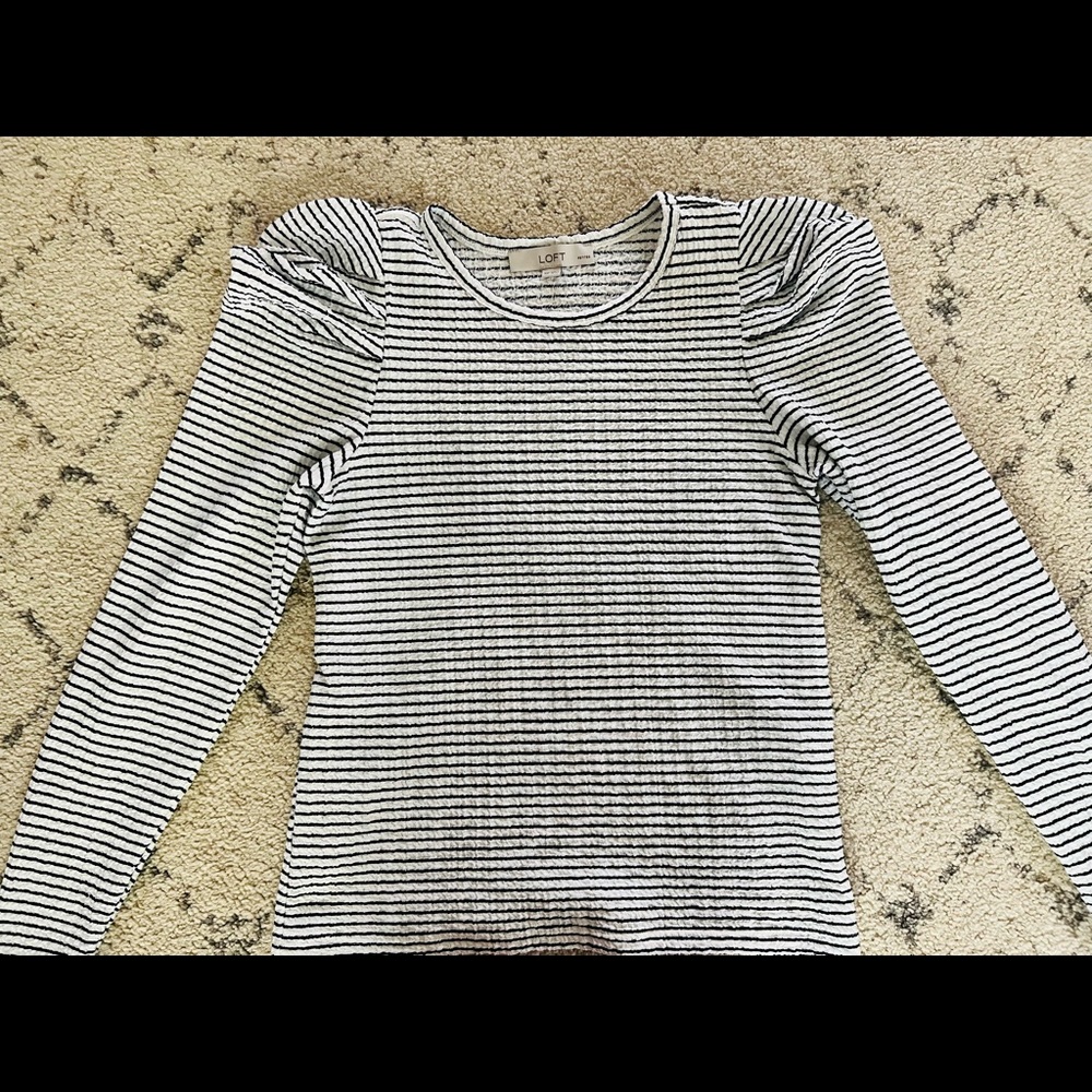 Striped long sleeve from loft.